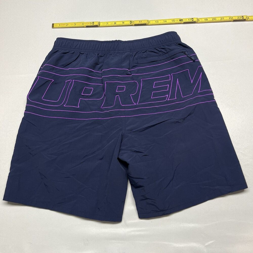 Supreme Big Logo Nylon Short Size Small NWT - Picture 8 of 11
